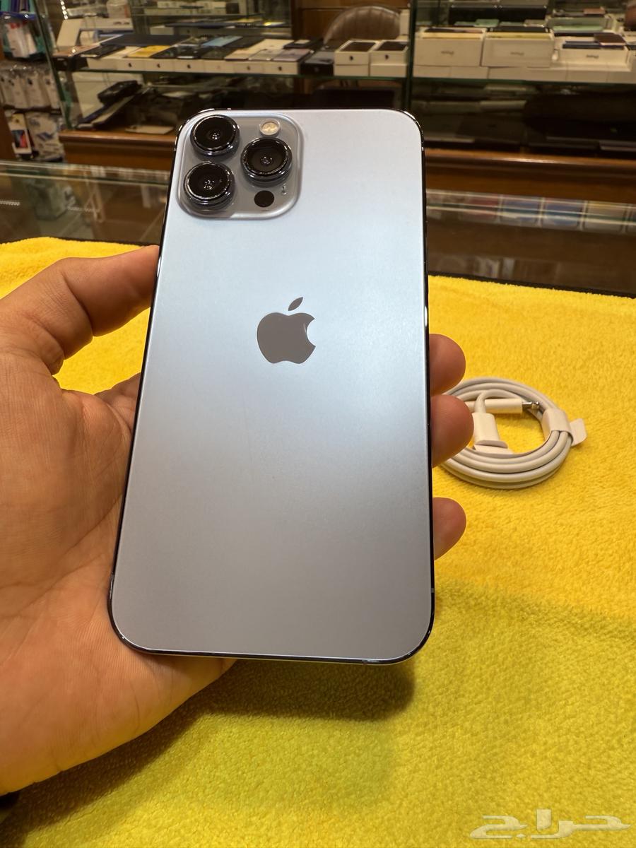 آيفون 13 برو ماكس 512 قيقاء بطارية 90 مع سلك الشاحن64477366875137110