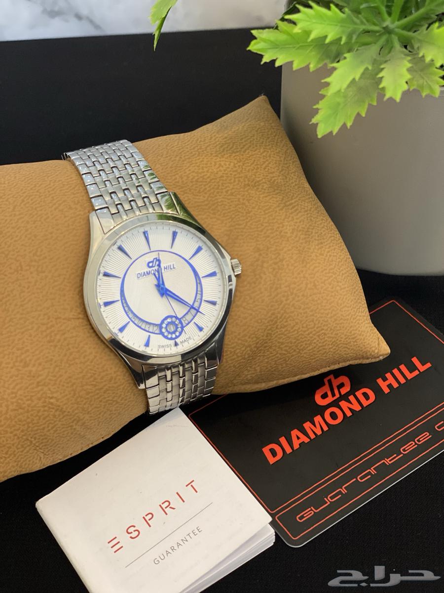 ساعة دايموند هيل رجاليه الماس64474748690049110