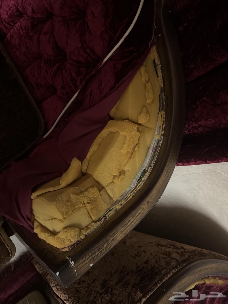 Used sofa set with curtain64476392824450110