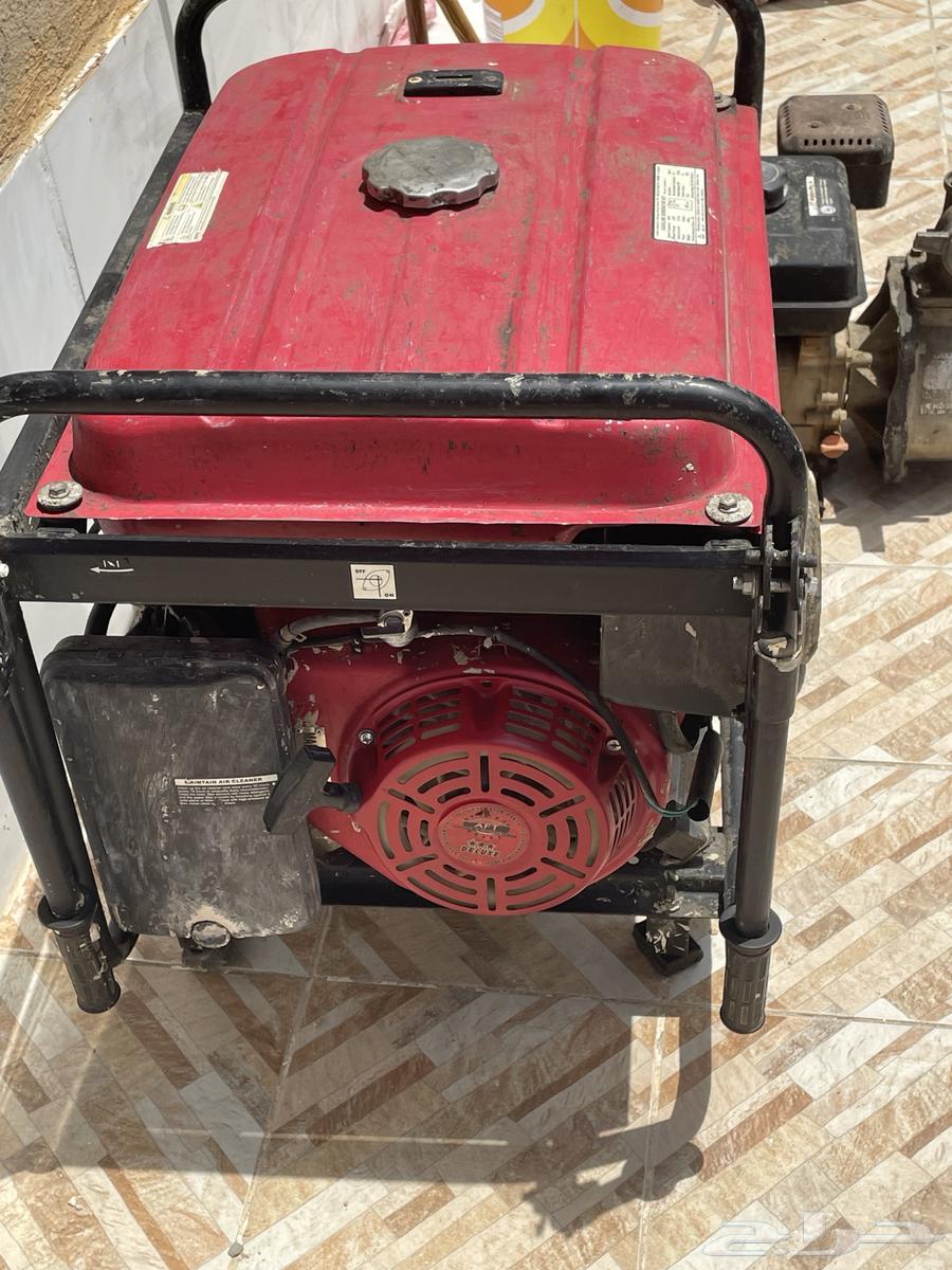 للبيع ماطور كهرباء بنزين حجم كبير وماطور مويه استخدام قليل64476488534402110