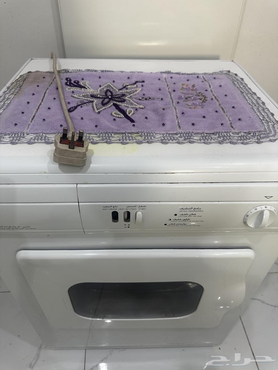 Electric clothes dryer, white, working condition, selling because there's no space at home64474679472641111