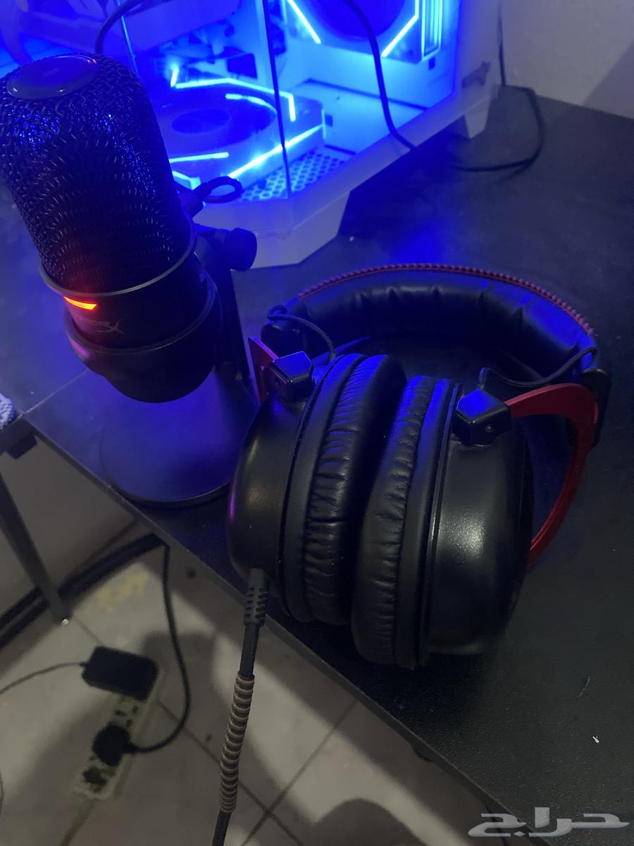 عندي مايك هايبر اكس وسماعه هايبر اكس كلاود264475198589443111