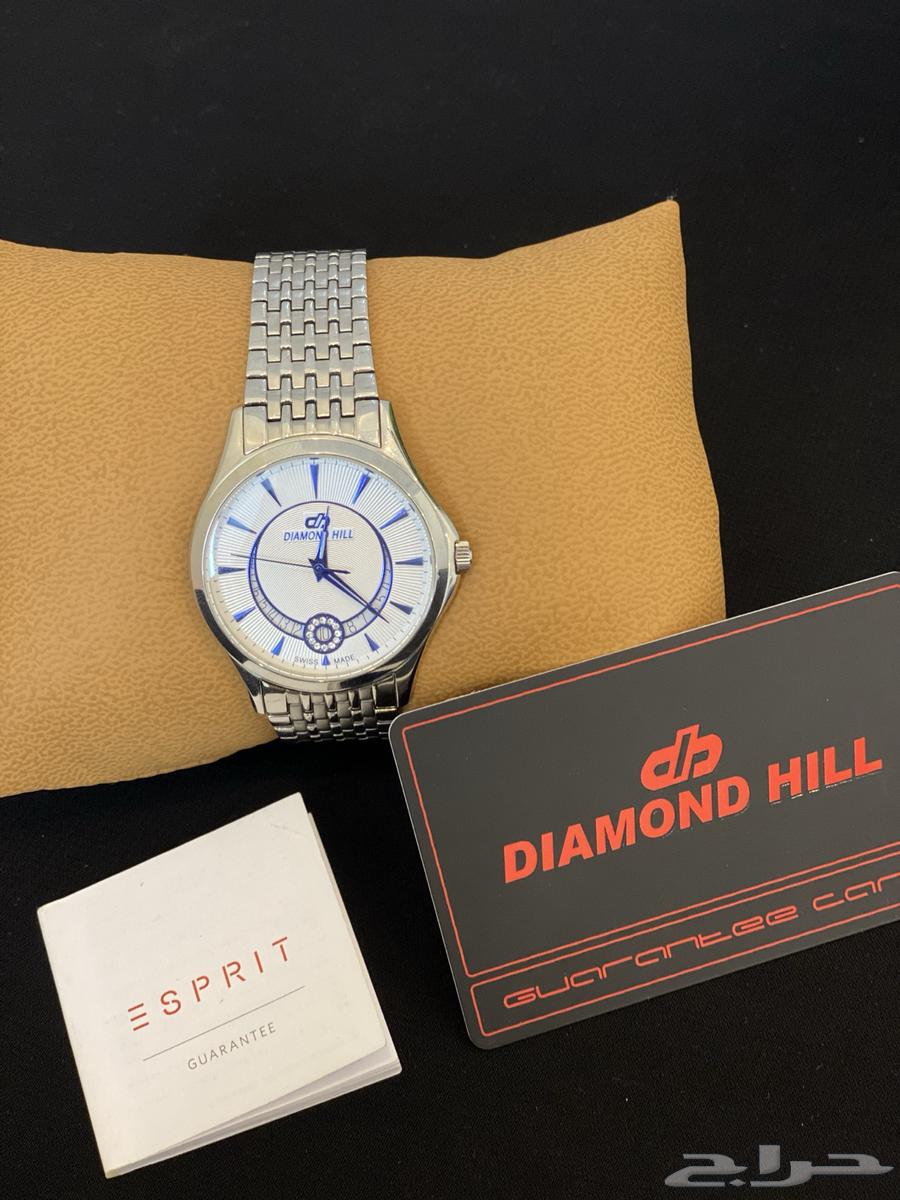 ساعة دايموند هيل رجاليه الماس64474748690049111