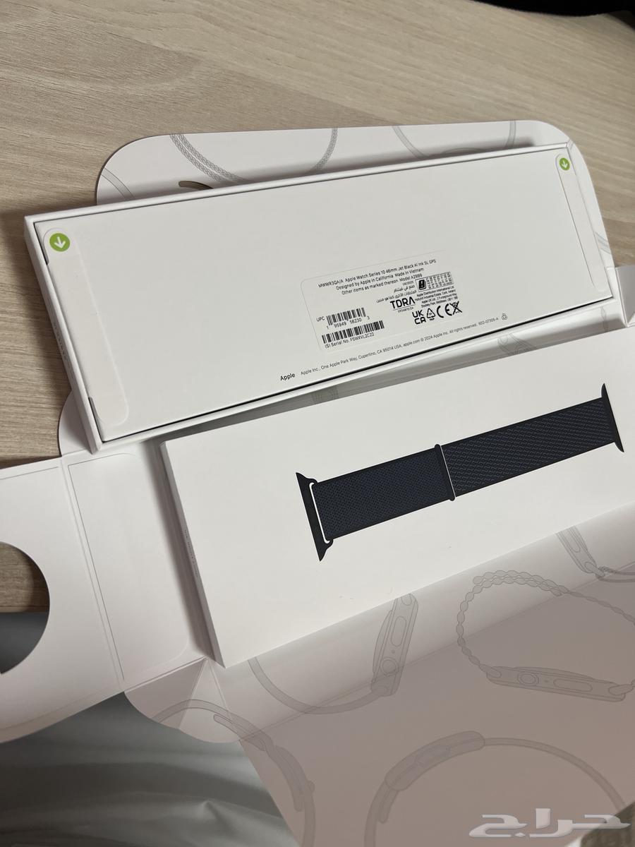 ساعة أبل جديدة السلسلة 10 مقاس 46 المنيوم GPS64473234107137113