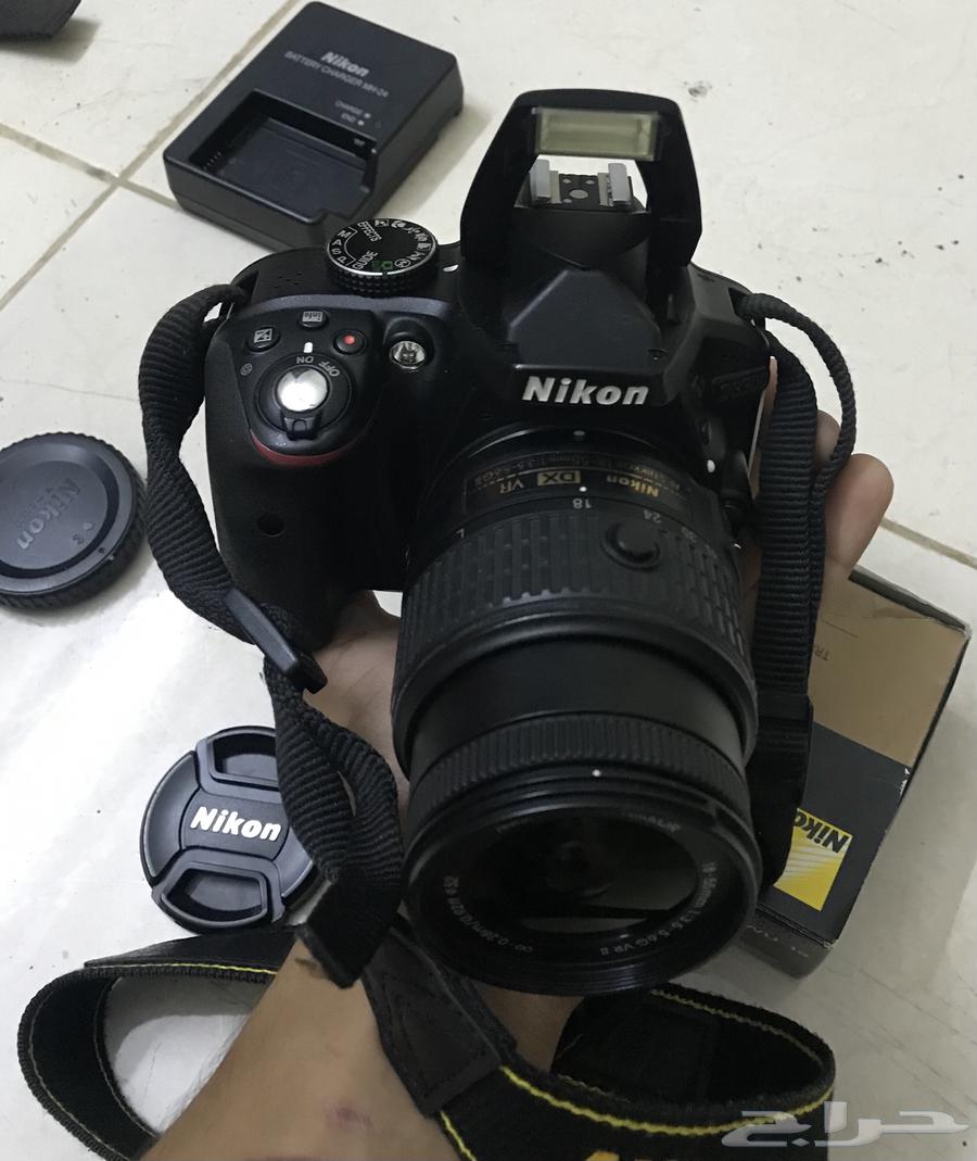 كاميرا نيكون d330064474860646274110