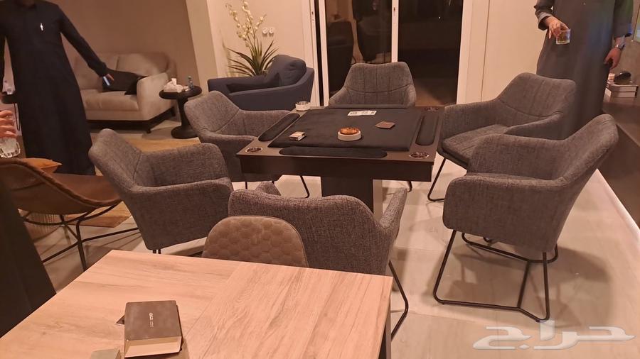 Royal Backgammon Table with Chairs, Instant Delivery Today in Riyadh64473680857346114