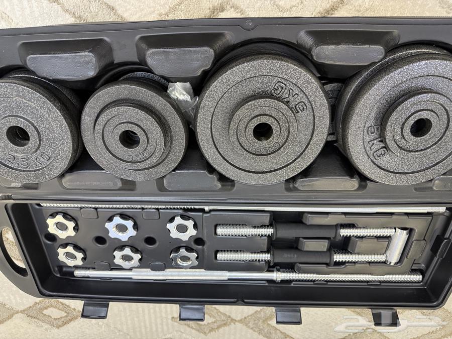 أدوات رياضية أوزان حديد وبنش64477116072961111