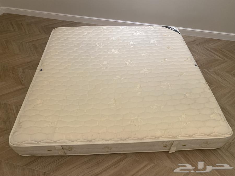 For sale, a good condition mattress two meters by two meters and a shoe cabinet64473774560770110