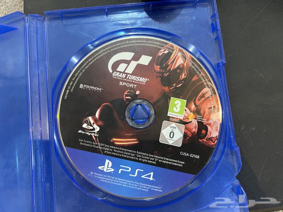 سوني بلاستيشن 4 سليم تضيف شغال علي الشرط مع الكرتون لم يدخل64474541648770111