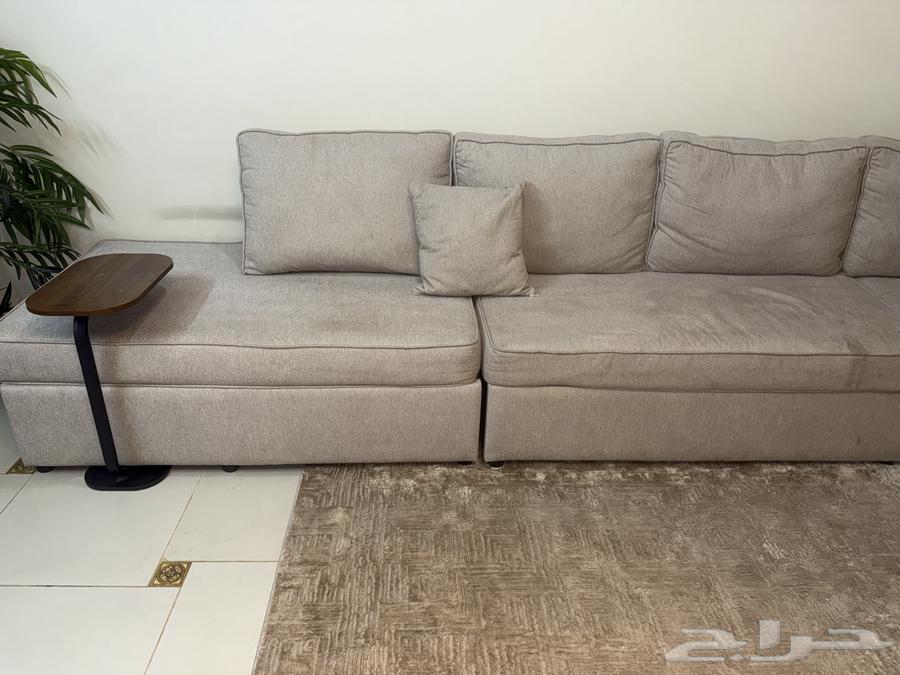 كنب حرف L مع سجاد ب 90064475932377731113