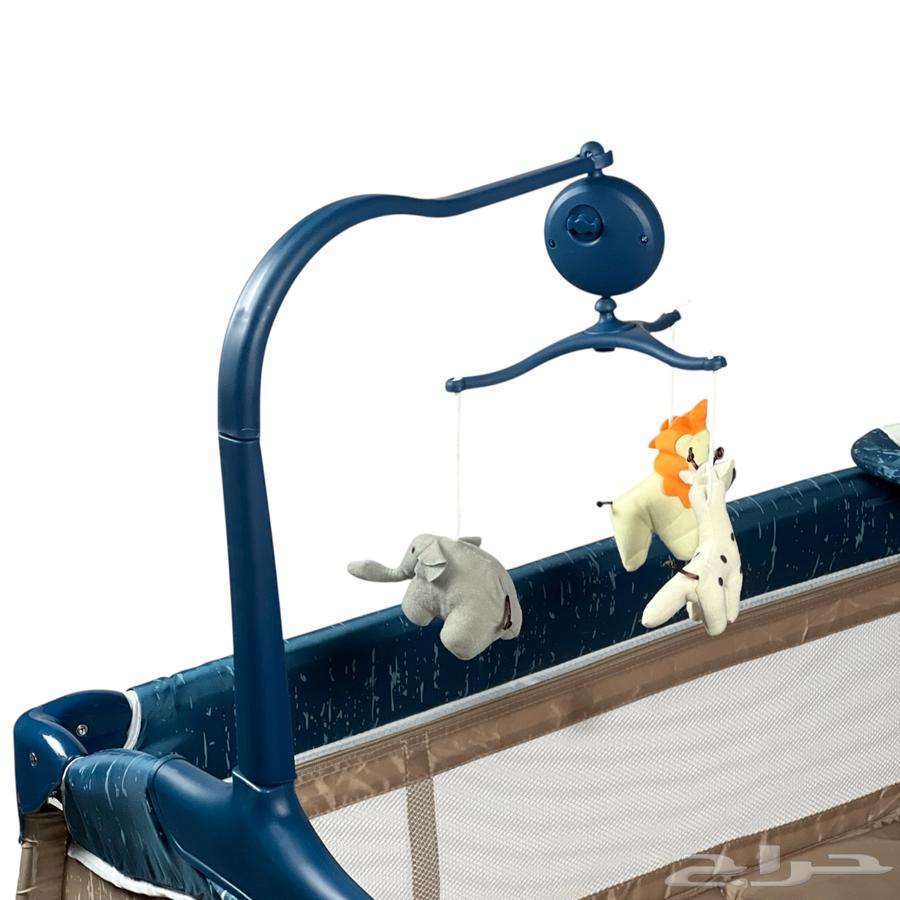 Crib with 2-in-1 Bed - Crib for newborns with uniquely designed toys64478898128001113