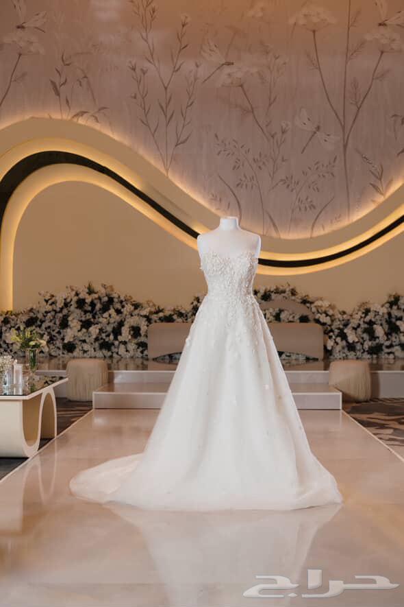فستان زواج جديد مع طرحه وجيبون64473653220609110