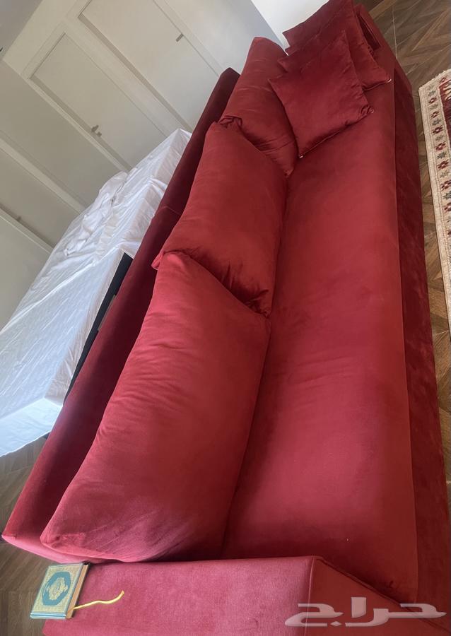 كنب مقاسه 3 متر جديد ونظيف64472741250305110