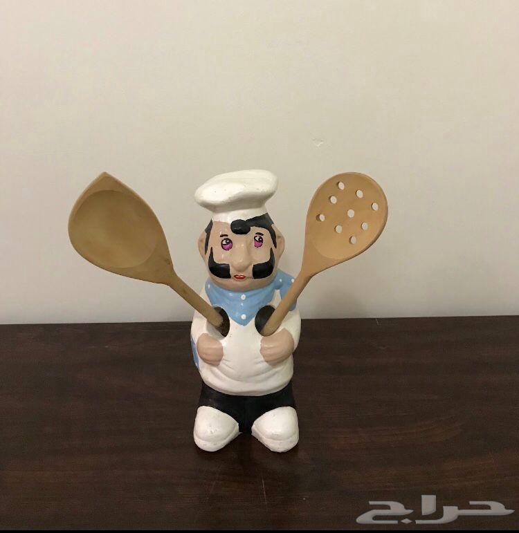 حامل ملاعق فخار أواني منزلية64473853561857110