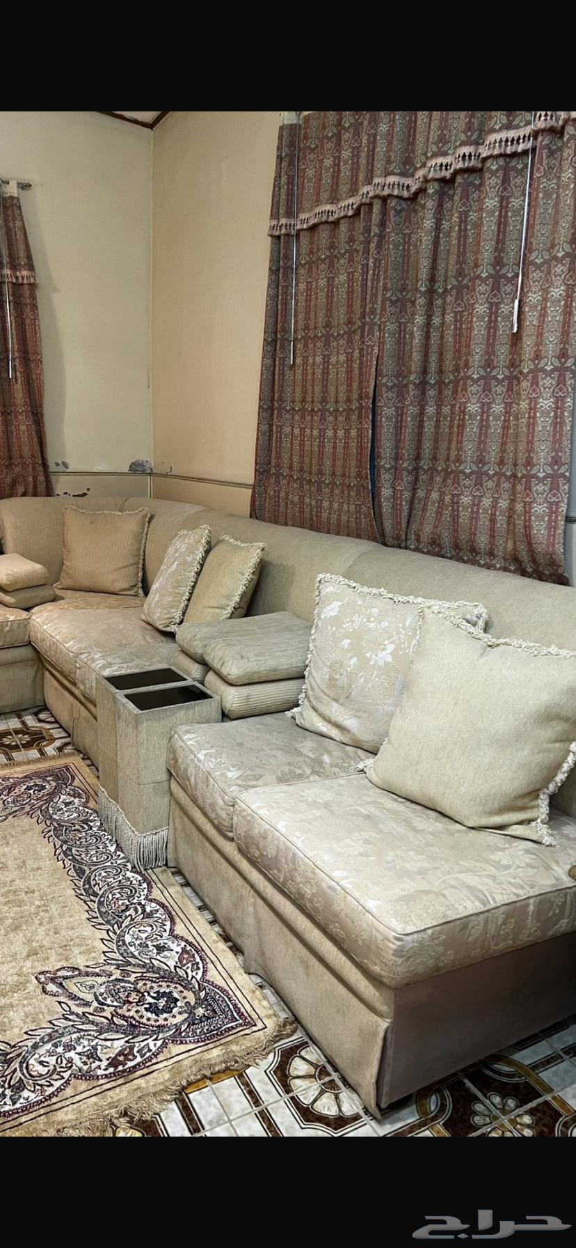 كنب للبيع 9 قطع64474075761155111