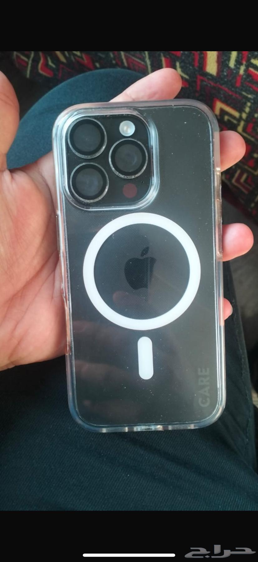 هاتف آيفون 16 pro مساحه 256 معاه جميع مشتملاته64474707158147111