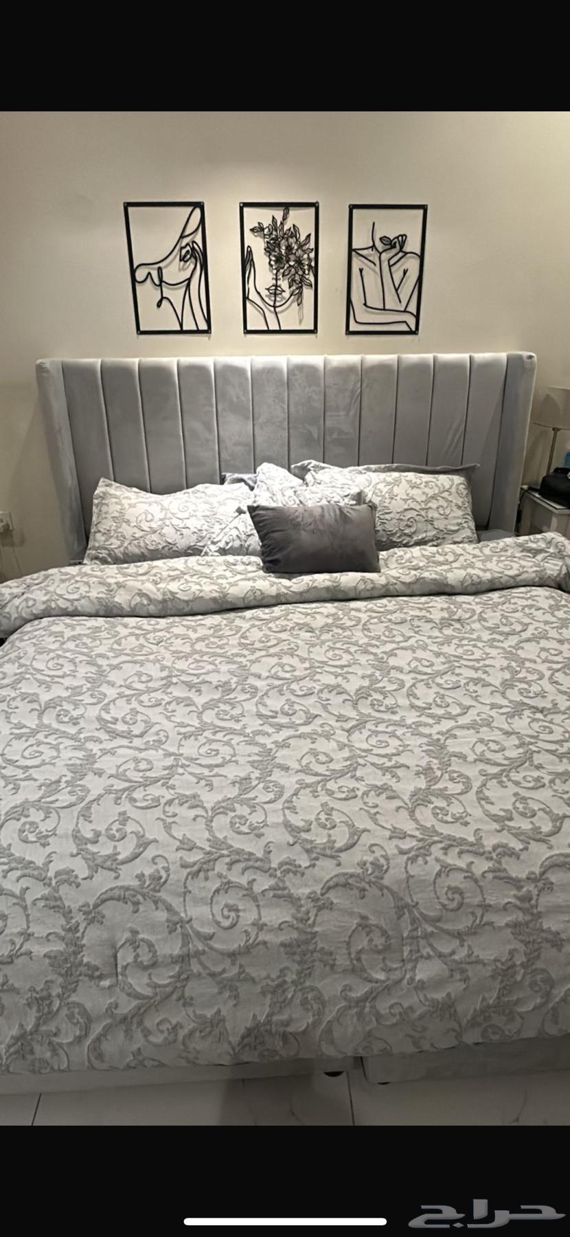 سرير نفرين جديد سبب البيع حجمه كبير على غرفتي64478773501569112