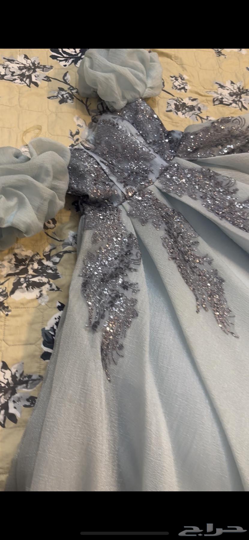 فستان سهرة سعر الشراء 700 استخدام ساعتين فقط البيع 200 ريال64477297055491111
