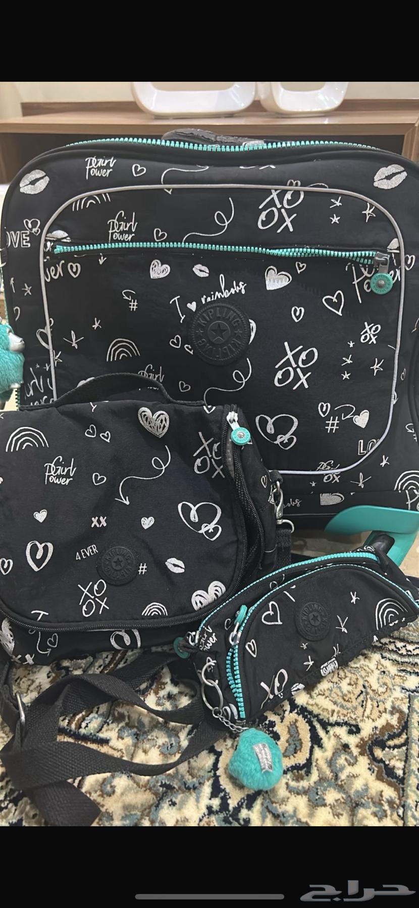 For sale Kipling bag, full set, light use, large size64472912890627110