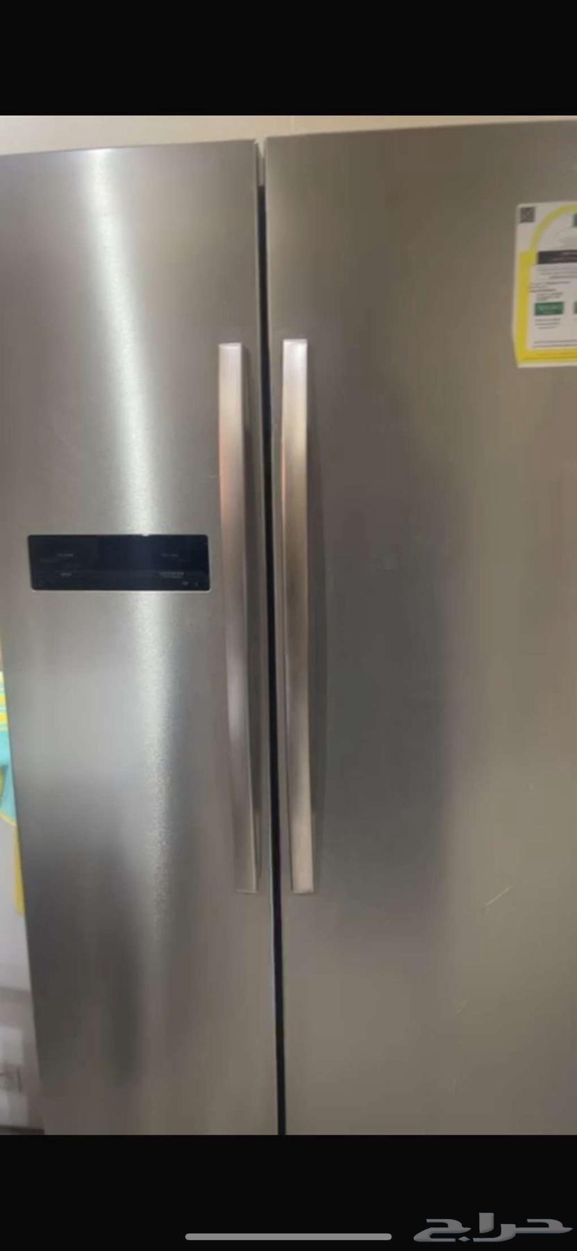 ثلاجه بابين كبيره وغساله اوتوماتيك للبيع اجهزة منزليه64404792307203110