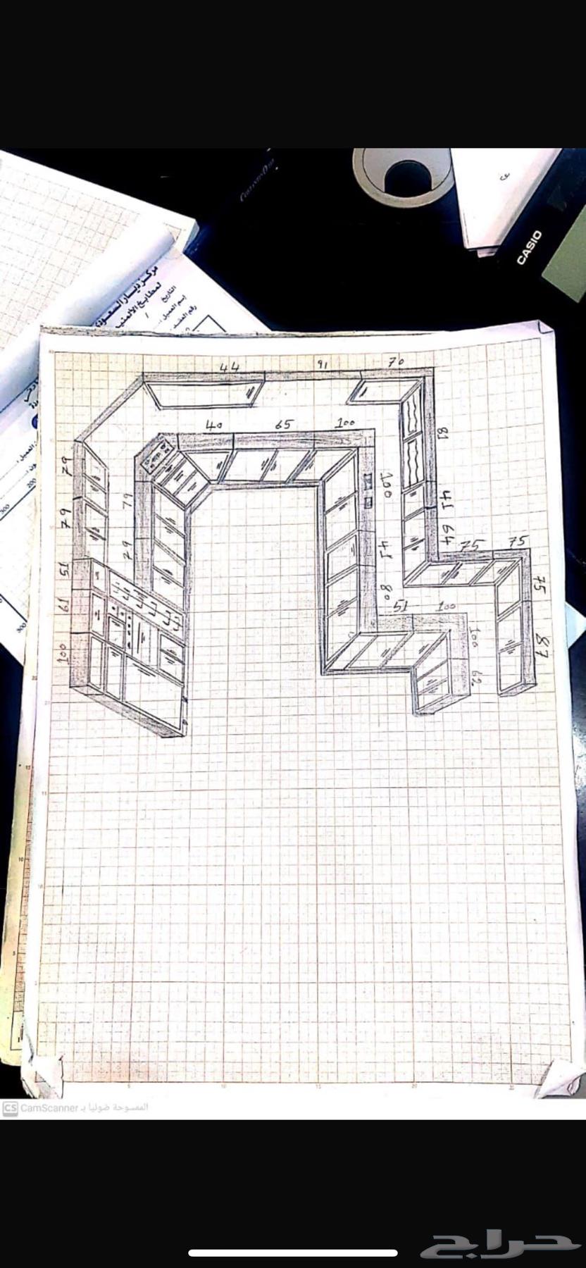 مطبخ مستعمل فترة بسيطة مع فرن وبوتوغاز كهرباء64474846445825112