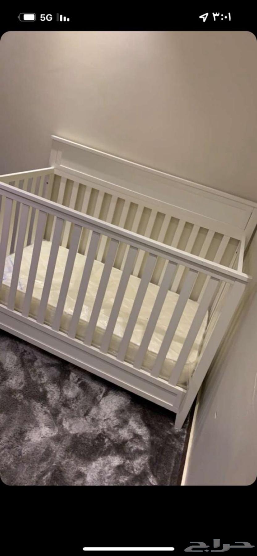 للبيع سرير مع مرتبه64475763807362110