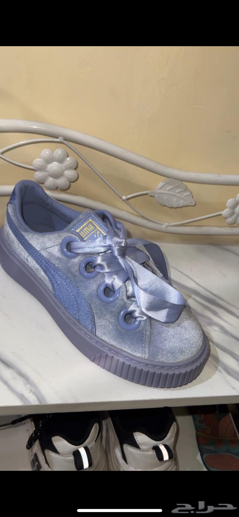 حذاء بوما (Puma Platform Kiss Velvet)64478649450371113