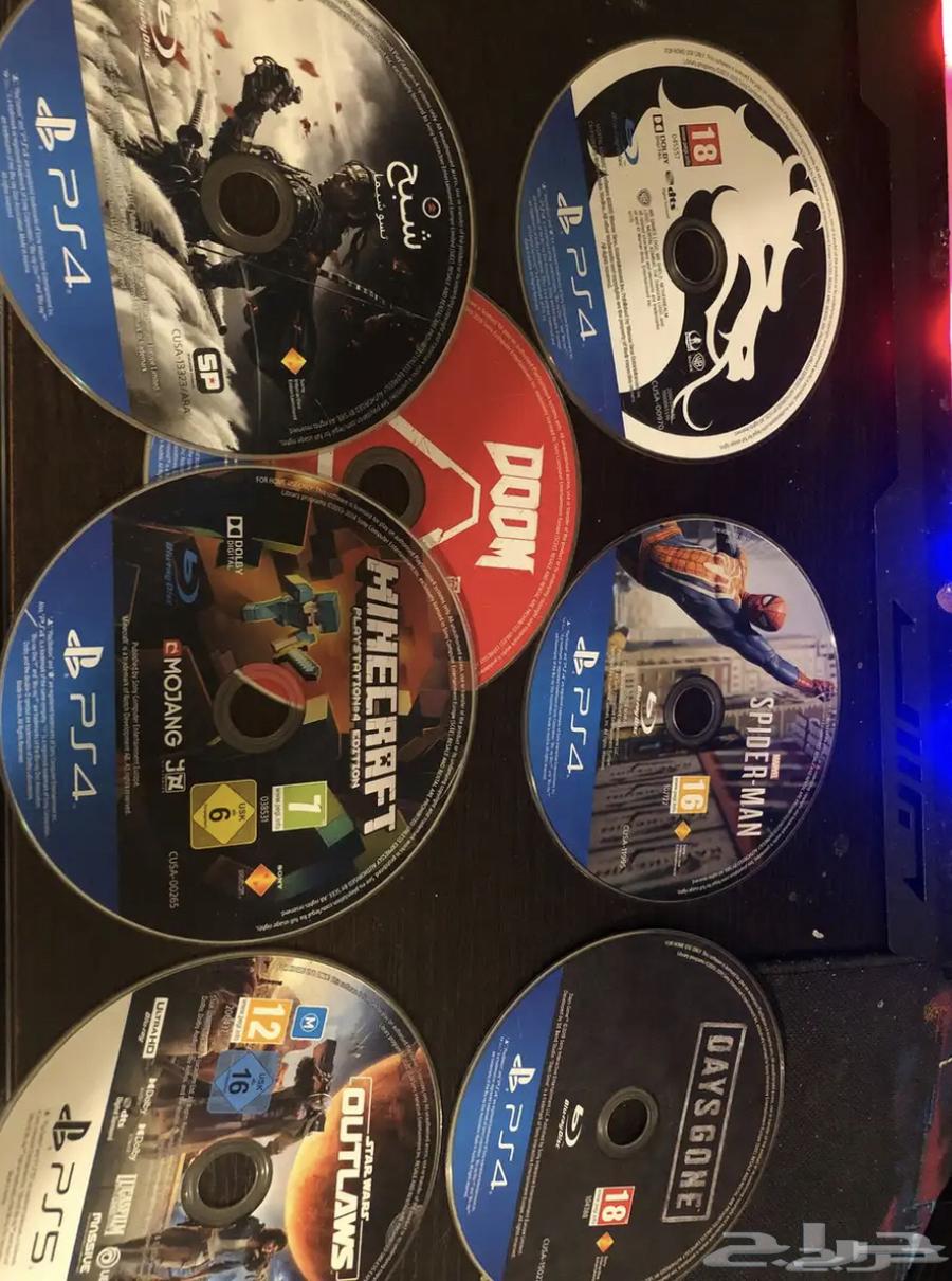 العاب سوني 4 و 5 للبيع او البدل64474874564865113