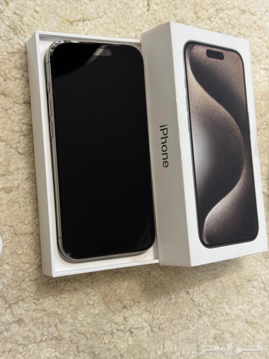 ايفون 15 برو   سماعة Air pods pro   كفر تيتانيوم من iphone64473120951683111