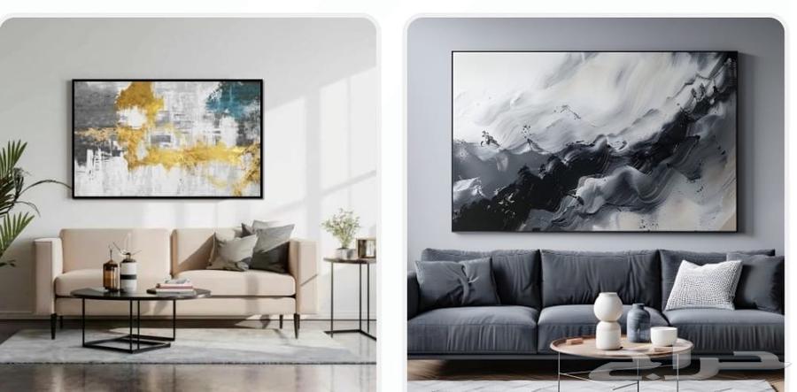 لوحات جداريه كامله وثنائية فن جودة اللوحات وأسعار فنانه64484538864003111