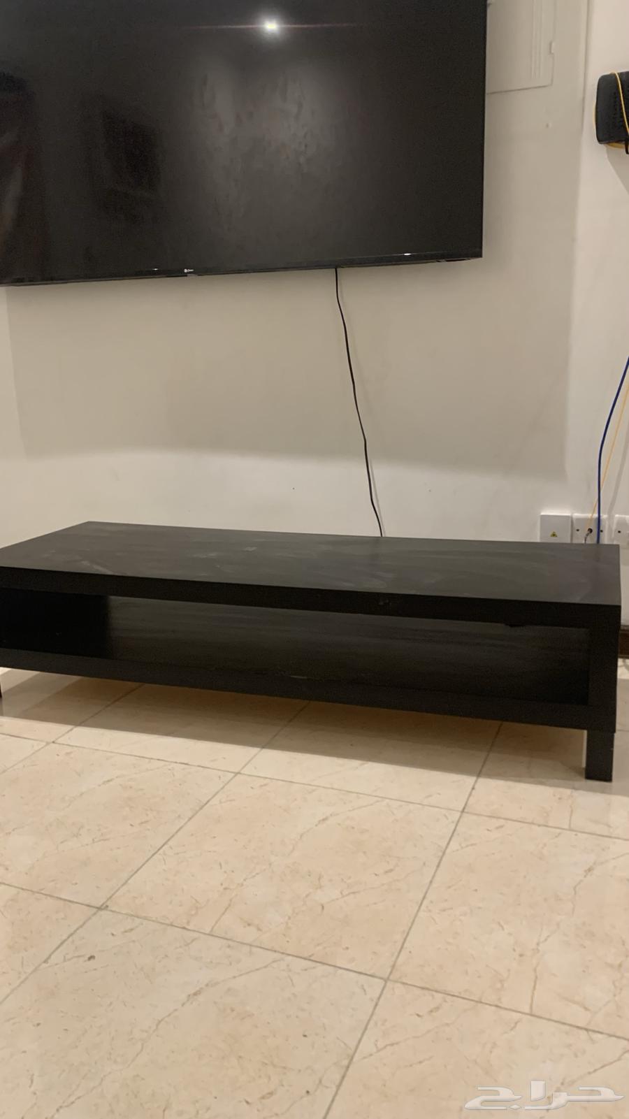 طاوله خشب سوداء اثاث جديده64479549001473110