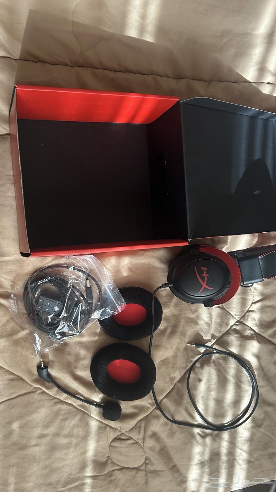 سماعة هايبر اكس 2 جديده ونظيفه64482674131075110