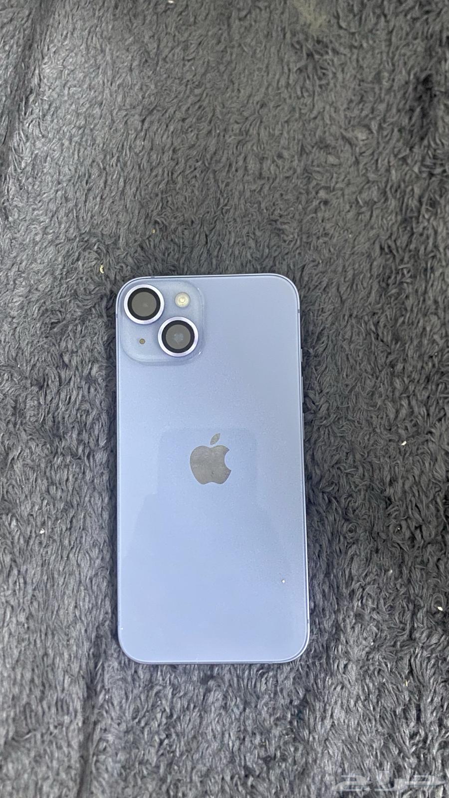 ايفون 14 اللون ازرق مساحته 128 البطاريه 80   الجهاز نظيف64482417257089114