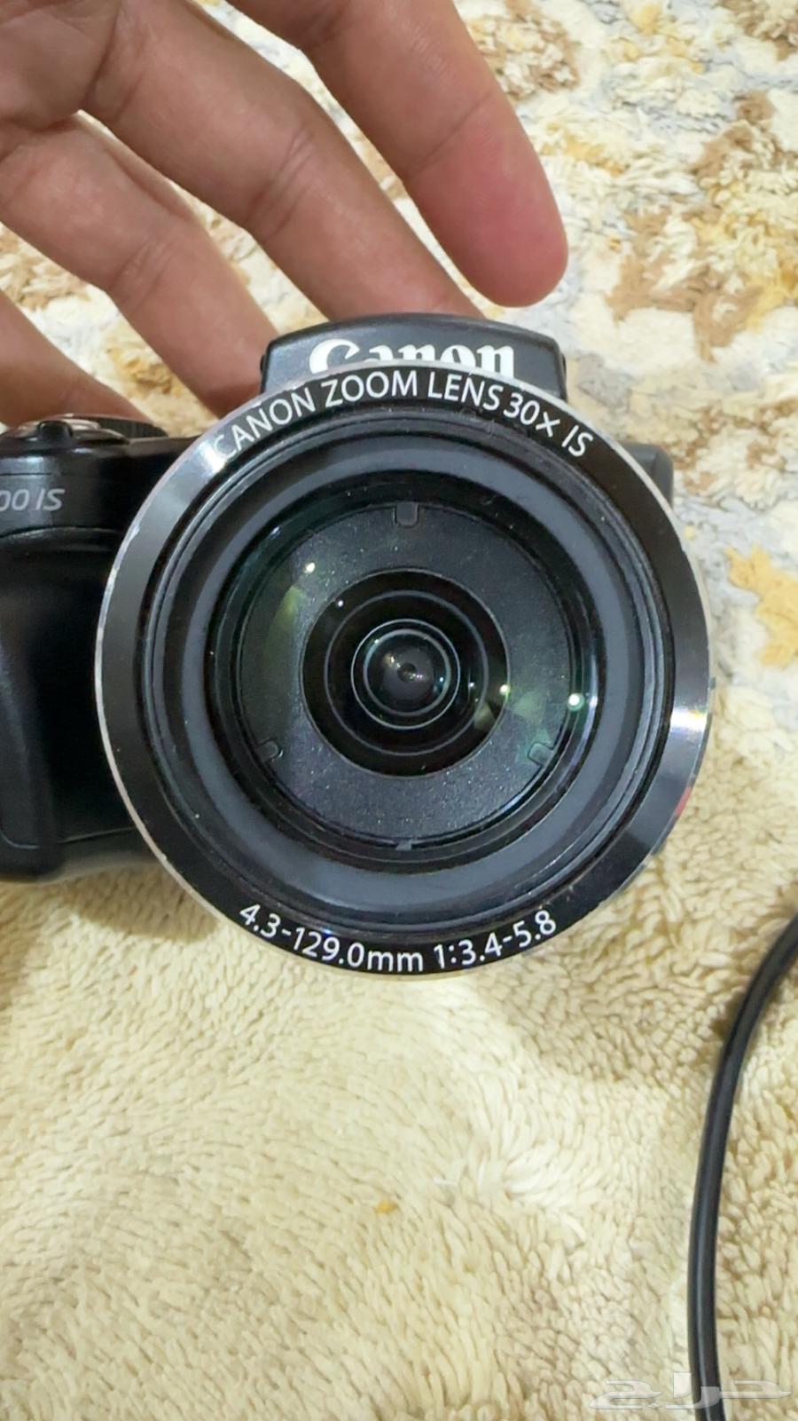 كمرة كانون sx500Is زوم 30حجمها صغير بكرتونها واغراضها كامله64486246614402111