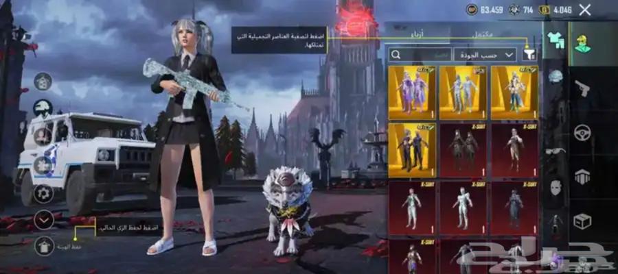 حساب ببجي للبيع64484239755010111