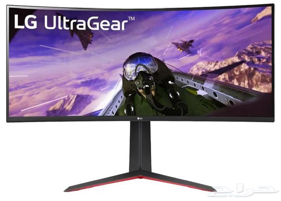 شاشة LG منحنية 34 بوصة 160 هيرتز HDR64479009111810110