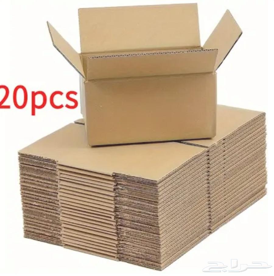 كراتين للشحن والتغليف بلون بني كرافت جميل64480455553153110