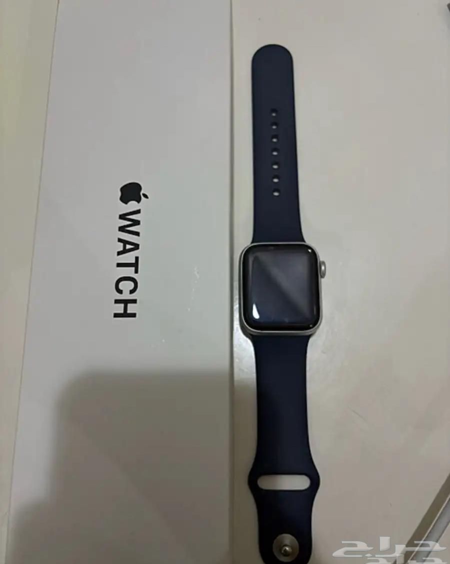 ساعة ابل الجيل الثاني اس اي SE مقاس 40 لون فضي GPS64479729478915111