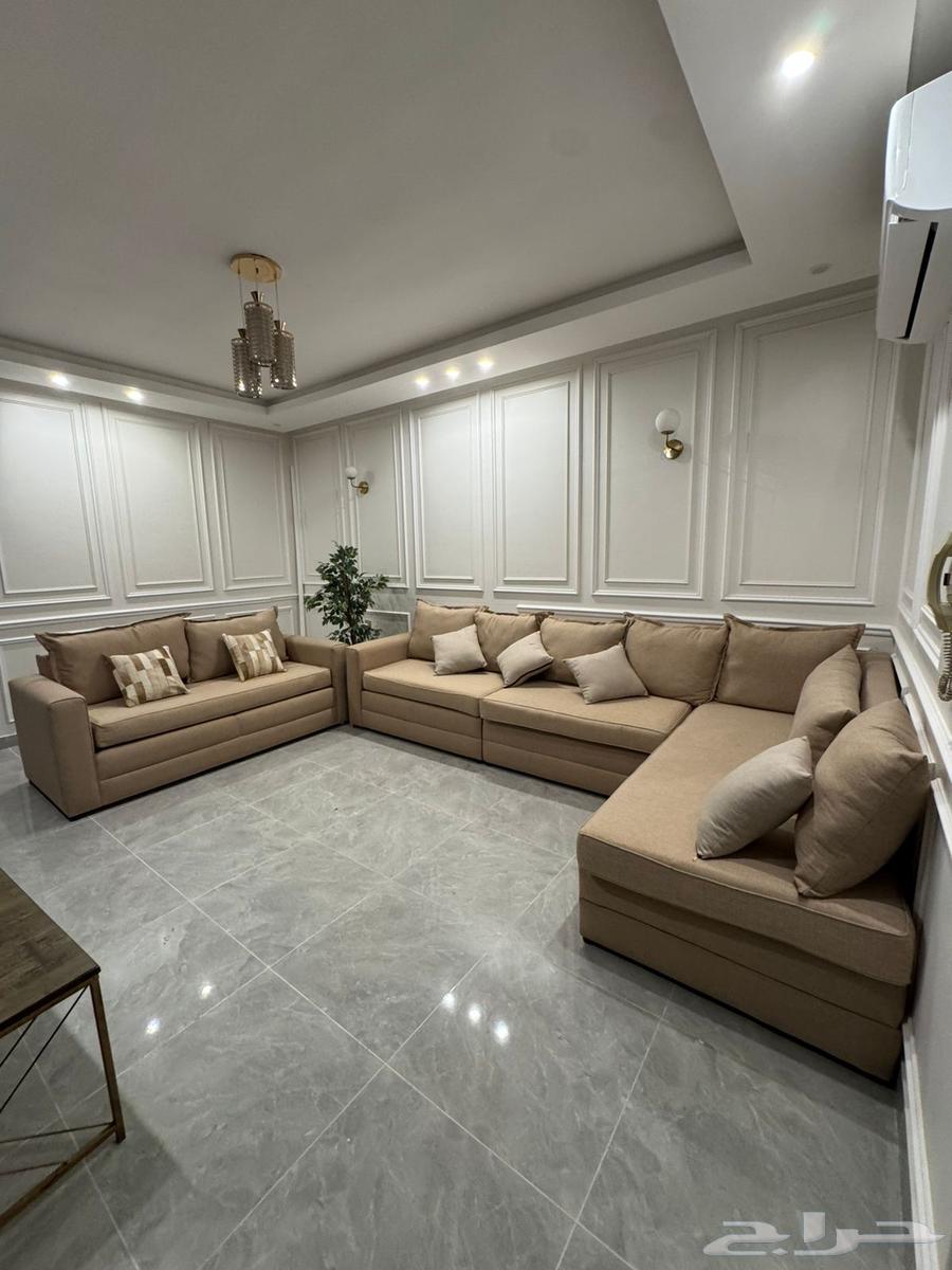 كنب جديد أمريكي نظيف جدا استخدام شهرين فقط64486081756161110