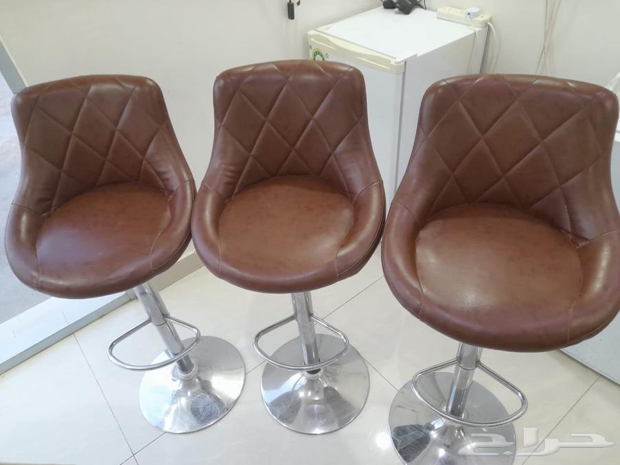 مكتب صغير وكراسي بوفية جلد64481060068226111