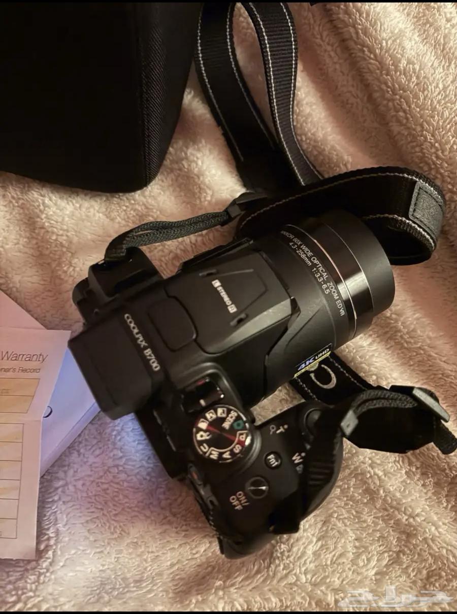 كاميرا نيكون نضيفه64485243239427113