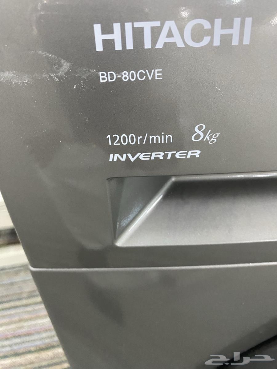 غساله هيتاشي جديدة استخدام مره واحده 8 كيلوا64484144126721113