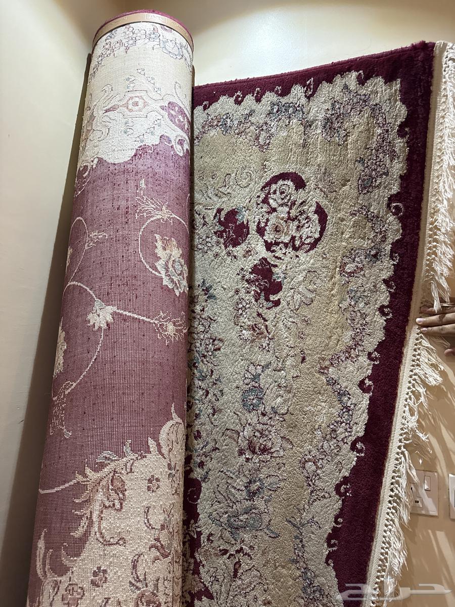 Large silver table and two single sofas and a 3.5-meter carpet64481237246081111