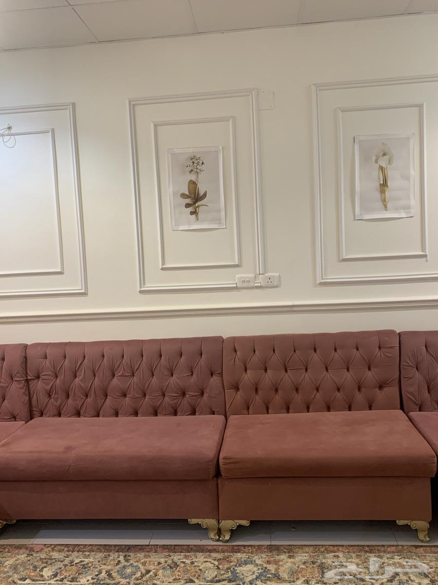 Luxurious large sofa with curtain, excellent condition (negotiable)64481695644801111