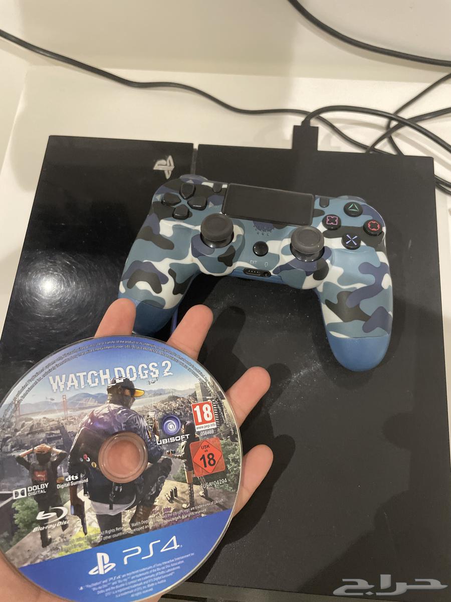 Sony 4 with controller and strap WATCH DOGS264482309259137111