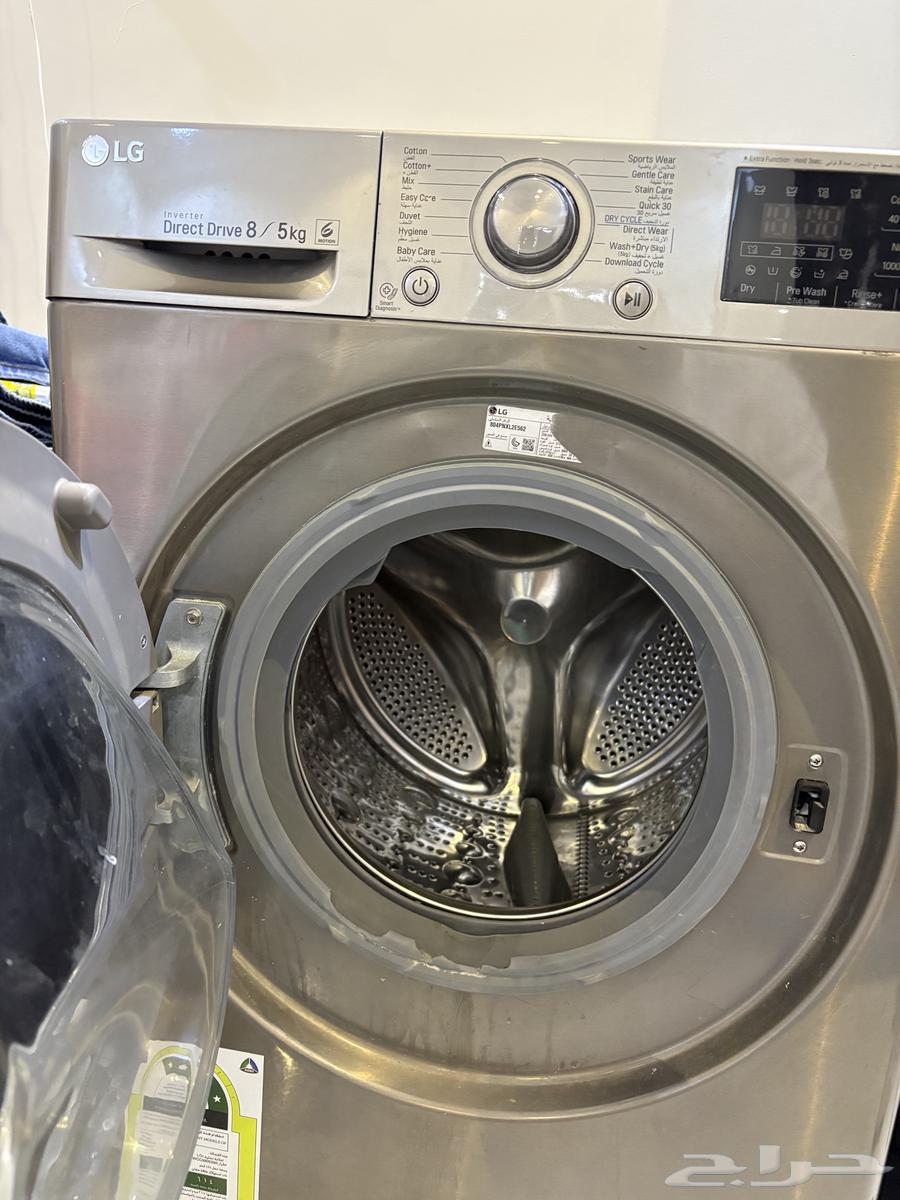 غسالة LG للبيع غسيل 8 كيلو تجفيف 5 كيلو64482322891906113