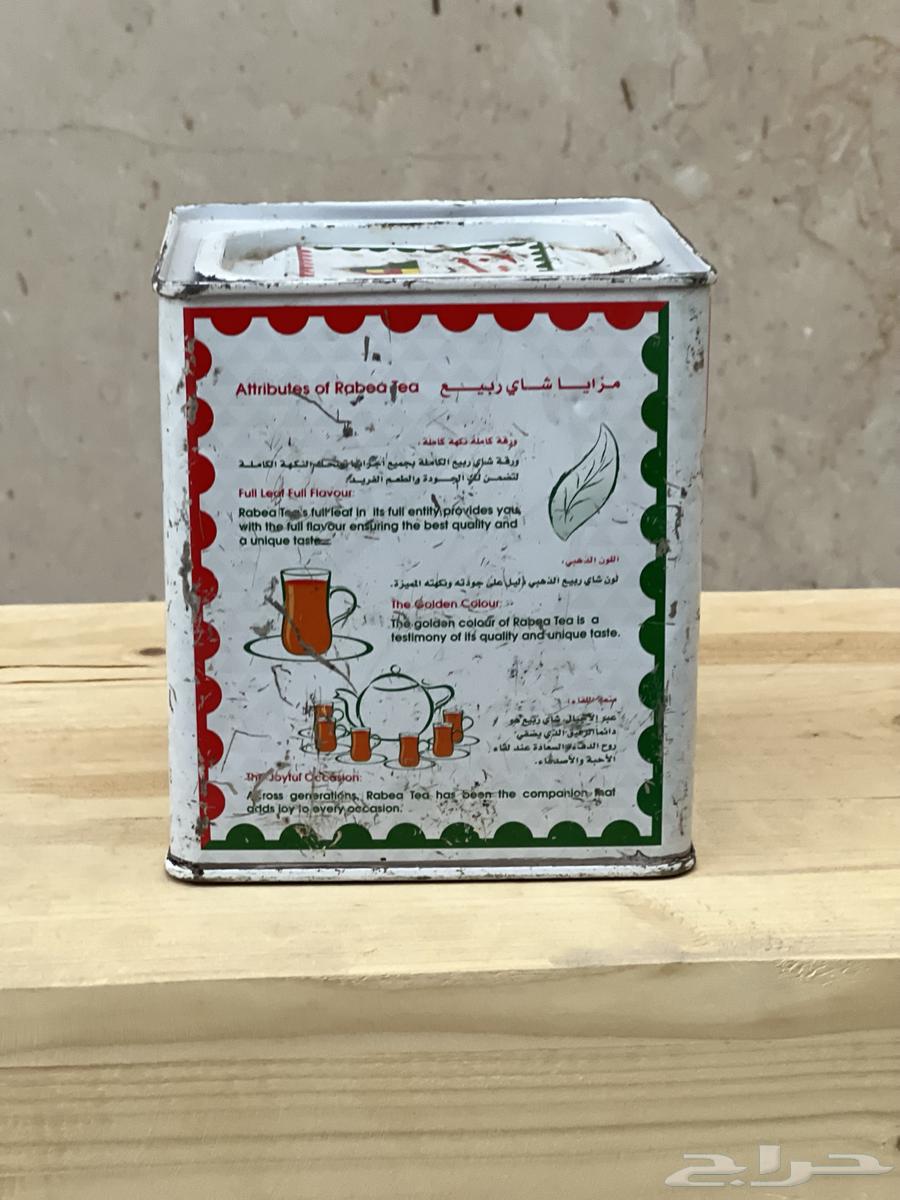 Two boxes of Spring tea and old empty iron and cardboard cartons64484266918529112