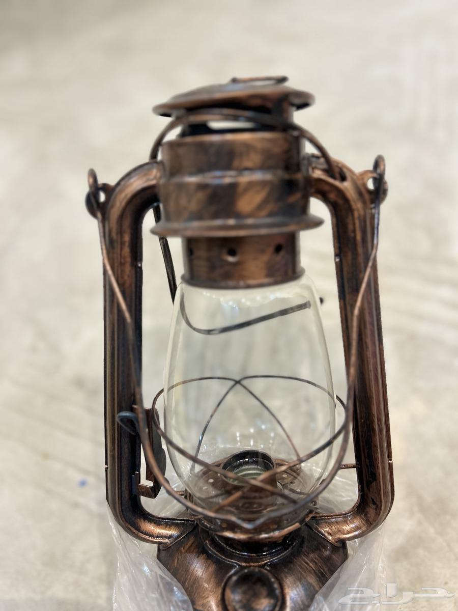 فانوس اضاءة وتعليقة خشبي64485120670850111