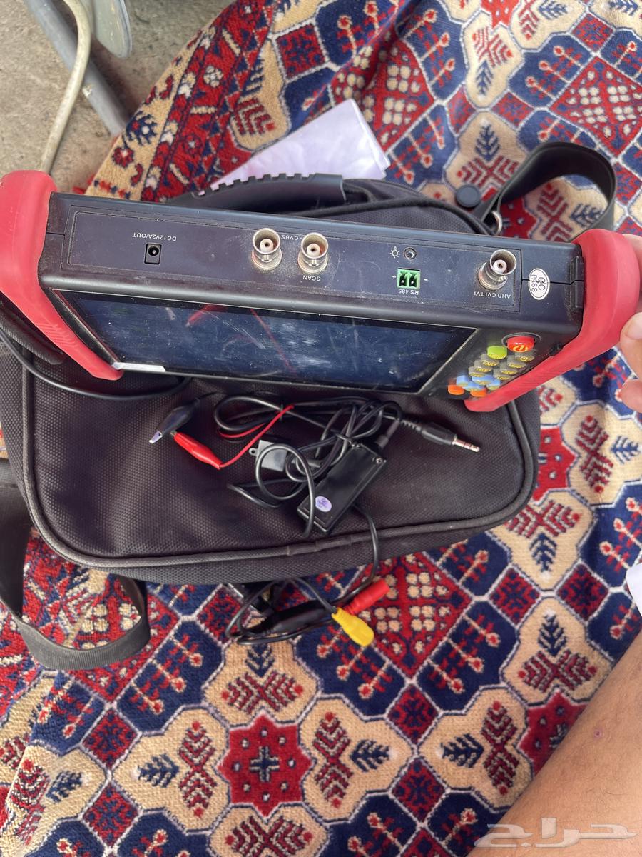 جهاز فحص كاميرات عادي وآي بي شغال على الشرط اغراضه كامله64481777803394112