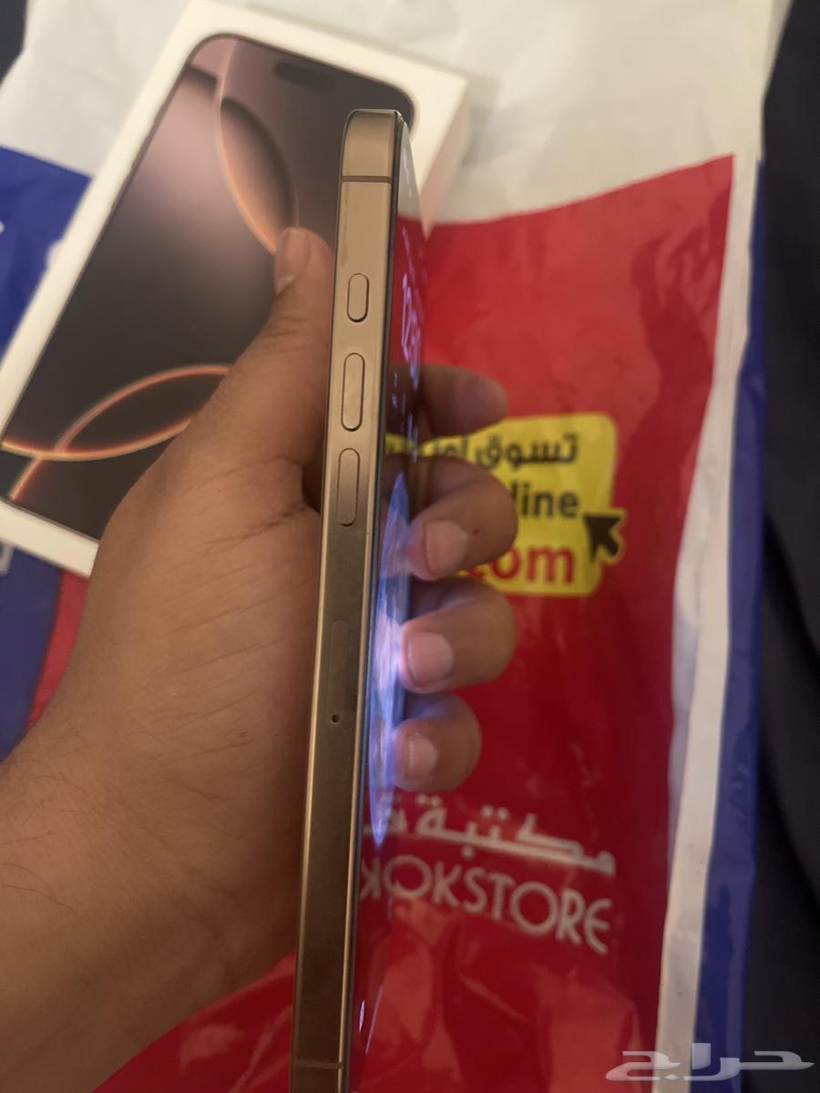 ايفون 16 بروماكس 256 تيتانيوم الصحراوي64481073705603112